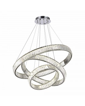 SL1622.103.03 Люстра подвесная ST-Luce Хром/Прозрачный LED 1*122W 4000K TIVOLI-foto4