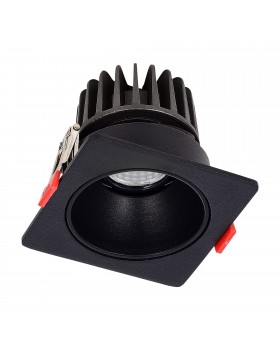 ST052.408.01 Встраиваемый корпус для светодиодного модуля серии ST850, ST851 ST-Luce Черный SHIFT-foto3