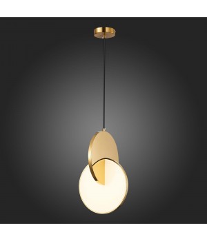 SL6107.203.01 Светильник подвесной ST-Luce Золотистый/Белый Золотистый LED 1*14W 3000K Eclisse-foto6