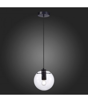 SL1056.403.01 Подвес ST-Luce Черный/Прозрачный E27 1*60W NOOR-foto3