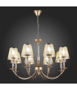 SLE1115-203-08 Люстра подвесная розовое золото/Розовое золото E14 8*60W VINCI-foto5