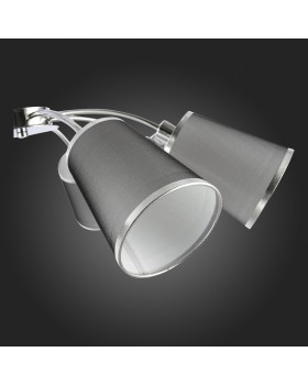 SLE103002-08 Люстра потолочная Хром/Черный E14 8*40W MALEONTE-foto3