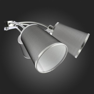 SLE103002-08 Люстра потолочная Хром/Черный E14 8*40W MALEONTE-foto3