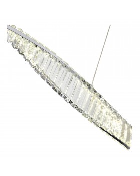 SL6205.113.01 Светильник подвесной ST-Luce Хром/Прозрачный LED 1*21W 3000K ELICA-foto3