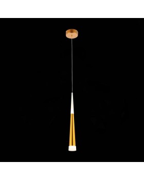 SLE200103-01 Светильник подвесной Золотистый/Золотистый, Белый LED 1*7W 3000K ORPELO-foto4