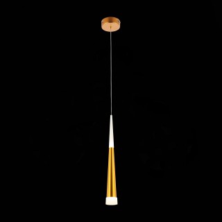 SLE200103-01 Светильник подвесной Золотистый/Золотистый, Белый LED 1*7W 3000K ORPELO-foto4