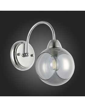 SLE102101-01 Бра Хром/Дымчатый E14 1*40W RELOTTE-foto6