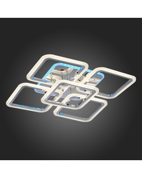 SLE200412-05RGB Светильник потолочный Хром/Белый LED 1*140W RGB 10W 3000-6000K QUTRO-foto7