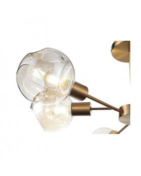 SLE155302-06 Люстра потолочная Античная медь/Янтарный E14 6*60W GENTORE-foto17