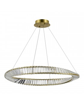 SL6204.311.01 Светильник подвесной ST-Luce Латунь/Прозрачный LED 1*45W 4000K RITORTO-foto2