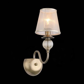 SL185.301.01 Бра Бронза, Прозрачный/Бежевый, Бронза E14 1*40W GRAZIA-foto5