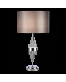 SL1002.104.01 Прикроватная лампа ST-Luce Хром/Серый E27 1*40W ONZO-foto4