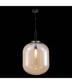 SL1050.423.01 Светильник подвесной ST-Luce Черный/Коньячный E27 1*40W BURASCA-foto9