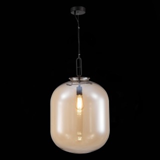 SL1050.423.01 Светильник подвесной ST-Luce Черный/Коньячный E27 1*40W BURASCA-foto9