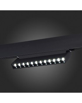 ST372.406.12 Магнитный трековый светильник SMART Черный LED 1*12W 2700K-6500K 1 080Lm Ra90 36° IP20 L225xW22xH136 48V SKYLINE 48-foto5