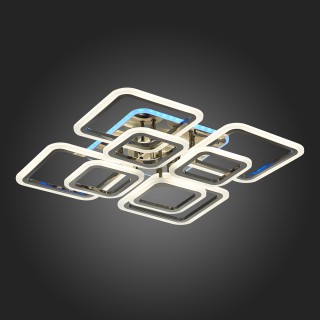 SLE200482-08RGB Светильник потолочный Темный хром/Белый LED 1*176W RGB 10W 3000-6000K QUTRO-foto8