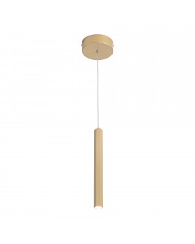ST614.203.06 Светильник подвесной ST-Luce Золотистый/Золотистый LED 1*6W 4000K Подвесные светильники
