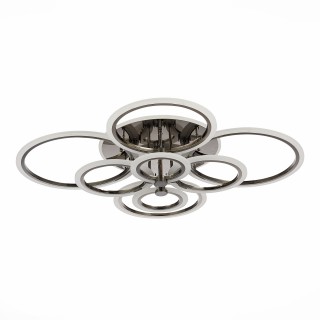 SLE500582-08RGB Светильник потолочный Темный хром/Белый LED 1*212W RGB 15W 3000-6000K CERINA-foto4