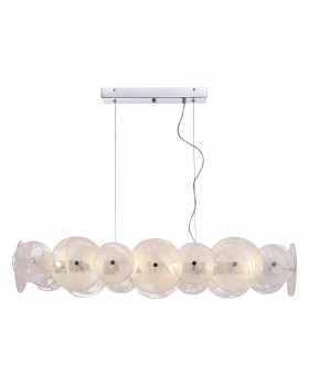 SL1658.113.12 Люстра подвесная ST-Luce Хром/Прозрачно-Белый G9 12*5W 4000K ELSA-foto3