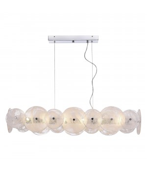 SL1658.113.12 Люстра подвесная ST-Luce Хром/Прозрачно-Белый G9 12*5W 4000K ELSA-foto3