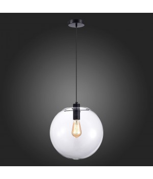 SL1056.433.01 Подвес ST-Luce Черный/Прозрачный E27 1*60W NOOR-foto3