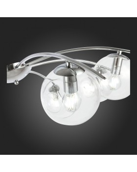 SLE102602-08 Люстра потолочная Хром/Прозрачный E14 8*40W RATELLA-foto6