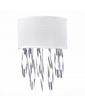 SL1353.101.01 Бра ST-Luce Хром/Белый E14 1*60W Nettuno-foto2