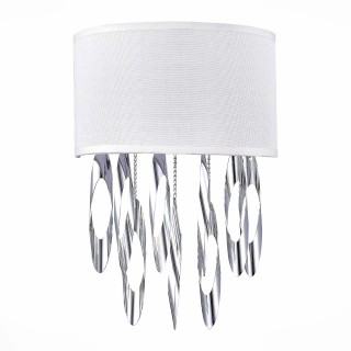 SL1353.101.01 Бра ST-Luce Хром/Белый E14 1*60W Nettuno-foto2