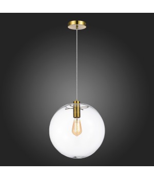 SL1056.233.01 Подвес ST-Luce Золотой/Прозрачный E27 1*60W NOOR-foto6