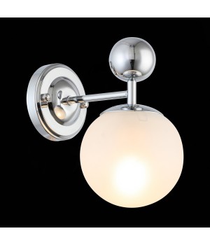 SLE106101-01 Светильник настенный Хром/Белый E27 1*60W PECHIO-foto3