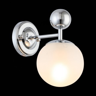 SLE106101-01 Светильник настенный Хром/Белый E27 1*60W PECHIO-foto3