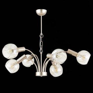 SLE104203-06 Люстра подвесная Шампань/Коньячный E14 6*40W BALCHINO-foto10