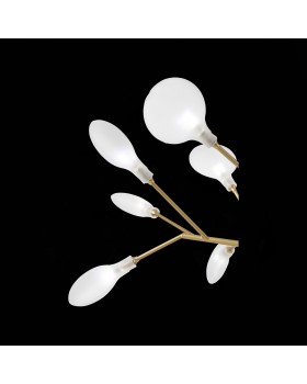 SL411.224.18 Прикроватная лампа ST-Luce Золото/Белый G4 18*3W RICCARDO-foto4