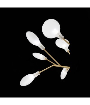 SL411.224.18 Прикроватная лампа ST-Luce Золото/Белый G4 18*3W RICCARDO-foto4