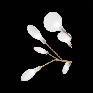 SL411.224.18 Прикроватная лампа ST-Luce Золото/Белый G4 18*3W RICCARDO-foto4