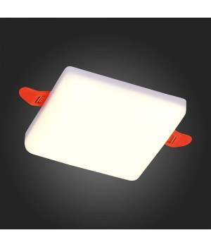 ST700.038.08 Св-к встр. Белый LED 1*8W 3000K 690Lm Ra80 120° IP20 L90xW90xH20 85-265V Встраиваемые светильники-foto6