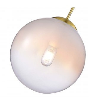 SL1190.213.01 Подвес ST-Luce Золотистый/Прозрачно-белый E27 1*60W CASSIUS-foto3