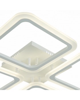 SLE200402-04 Светильник потолочный Белый/Белый LED 1*112W 3000-6000K QUTRO-foto12