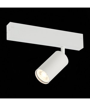 ST503.506.01 Св-к трек. Мат. белый GU10 1*50W IP20 L100xW54xH142 180-240V Без ламп SKYLINE 220-foto2