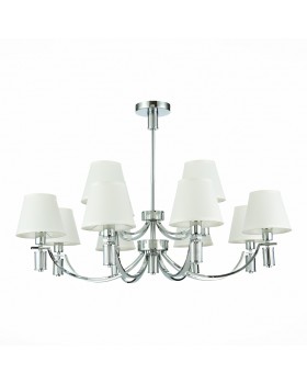 SLE111303-12 Люстра подвесная Хром/Белый E14 12*40W MONZA-foto2