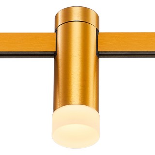 ST812.206.03 Магнитный трековый светильник FARM Золотистый LED 1*3W 3000K 93Lm Ra90 120 IP20 D29xH90 24V FARM-foto3