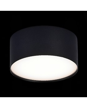 ST606.442.12 Светильник потолочный Черный LED 1*12W 4000K 1 080Lm Ra>85 120° IP20 D120xH55 185-265V Накладные светильники-foto3