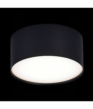 ST606.442.12 Светильник потолочный Черный LED 1*12W 4000K 1 080Lm Ra>85 120° IP20 D120xH55 185-265V Накладные светильники-foto3