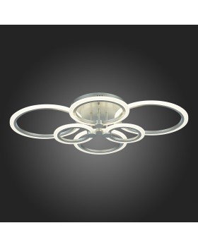 SLE500592-06 Светильник потолочный Серебристый/Белый LED 1*132W 3000-6000K CERINA-foto9