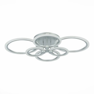 SLE500592-06 Светильник потолочный Серебристый/Белый LED 1*132W 3000-6000K CERINA-foto4