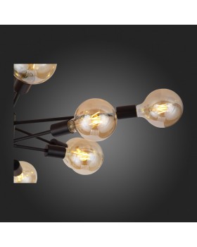 SL419.402.12 Люстра потолочная Черный E27 12*60W ANO-foto10