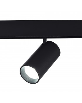 ST375.406.20 Магнитный трековый светильник SMART Черный LED 1*20W 2700K-6500K 1 800Lm Ra90 36° IP20 L135xW65xH105 48V SKYLINE 48