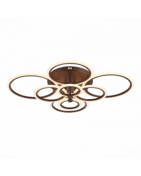 SLE500572-08 Светильник потолочный Кофейный/Белый LED 1*212W 3000-6000K CERINA-foto2