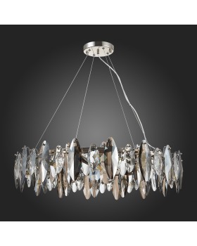 SL1227.103.12 Люстра подвесная ST-Luce Никель/Прозрачный E14 12*40W ANCONA-foto8