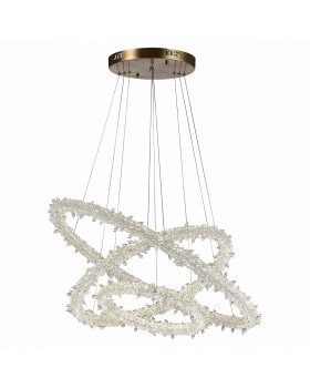 SL6105.203.03 Люстра подвесная ST-Luce Золотистый/Прозрачный LED 1*160W 3000 - 6500K Lucchero-foto7